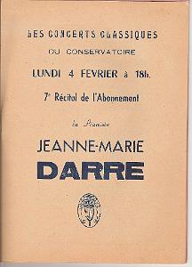 Conservatoire Municipal 1951-52 page 5